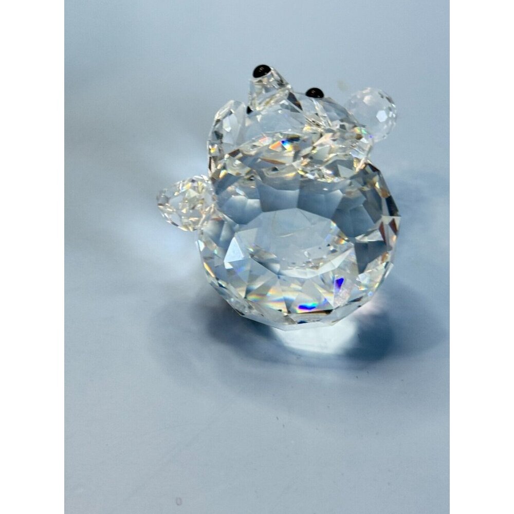 Retired Swarovski Silver Crystal Large Bear A 7637 NR 075 000 with Original Box - Picture 8 of 9